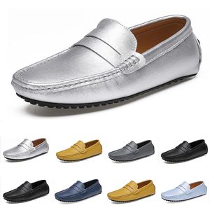 2021 Mężczyźni Casual Shoes Espadrilles Łatwe Trzy Czarny Biały Brązowy Wino Srebrny Czerwony Kasztan Męskie Trampki Outdoor Jogging Walking Color 39-46 Trzydzieści siedem