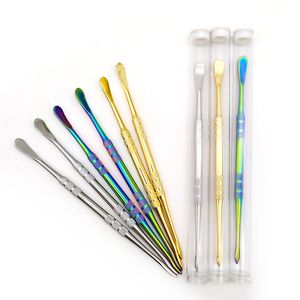Wax atomizer shovel tools smoking accessory Titanium Nail stainless steel dabber-tool dry herb vax atomizers