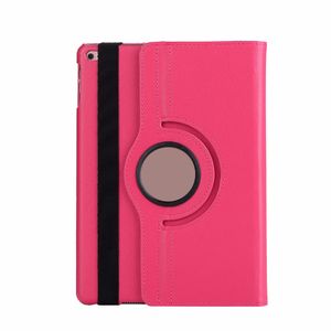 360 grader Roterande lädertablett PC -fodral Back Cover för iPad Mini 5 10.5 Pro 9.7 11 12.9 Smart Case