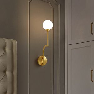 LED Wall lights for bedside corridor aisle bedroom minimalist vanity Wall sconce lamp for home AC 100-240V