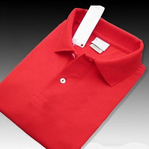 Nuovo marchio Grande piccolo cavallo coccodrillo ricamo Polo da uomo Manica corta Camicie casual Polo da uomo Solid T-shirt Camisa