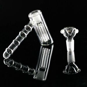 Glas Hammer Wasserpfeife Wasserpfeifen 6 Arm Perc Perkolator Bubbler Matrix Rauchen Tabak Bong Duschkopf Zwei Funktionen