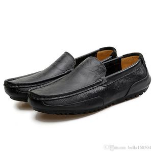 24 Stile Herren-Luxus-Designer-Wildleder-Loafer aus echtem Leder, offizielle Schuhe, sanfte Herren-Kleiderschuhe, lässige, bequeme Atemschuhe, kostenloser Versand