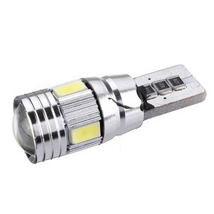 T10 501 194 W5W 5630 LED 6 SMDキャンバスエラーフリーカーナンバープレートライトグローブボックスライト