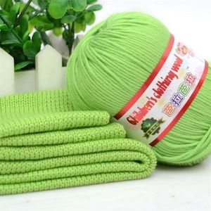 50g  ball 132Meters Baby Silk Cashmere Yarn For Hand Knitting Crochet Milk Yarn Threads Lanas Para Tejer Laine A Tricote