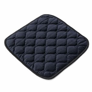 Electric Car Seat Heated Cushion Heater Pad Cover Down Feature Cotton with Switch 12V 24W - Coffee