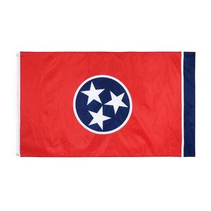 90 x 150 cm, 90 x 150 cm, Flagge von Tennessee im Osten der Vereinigten Staaten zum Großhandelspreis