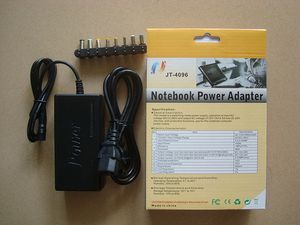 Uniwersalny 96W 4.0A DC Notebook Laptop AC - DC Ładowarka zasilacz 12V / 16V / 20V / 24V Z US AU UK Plug 50szt Hurtownie