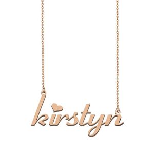 Wholesale best customized gifts resale online - kirstyn Name Necklace Custom Name Necklace for Women Girls Best Friends Birthday Wedding Christmas Mother Days Gift