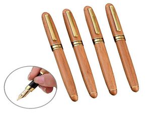 Bamboo Pen Wooden Recycled Eco Pen Wood Pen Roller Pens School Office Suppliers Gift Free DHL