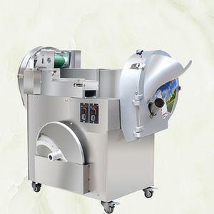 Multi-function vegetable cutting machine for potatoes radishes leeks cabbage green onions slicer shredded cut section vegetable cutter sell