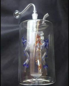 Eine Reihe von Drachen Wasser Rauch Glas Bongs Zubehör, bunte Pfeifenraucher Gebogene Glaspfeifen Ölbrenner Rohre Wasserrohre Dab R