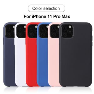 Yüksek Kaliteli Yumuşak Silikon Telefon Kılıfı iPhone 11 Pro Max XS MAX XR Darbeye Kılıf