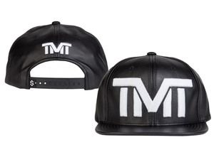 Moda-Sıcak Moda TMT Snapback Şapka The Money Şapkalar Yaz Visor Deri Cap St Kaykay GorraAdjustable Caps