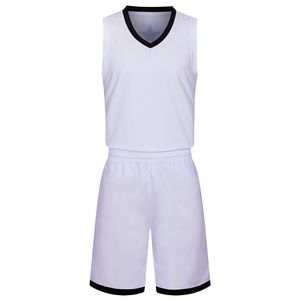 2019 Nuove maglie da basket in bianco logo stampato Taglia uomo S-XXL prezzo economico spedizione veloce buona qualità Bianco W003