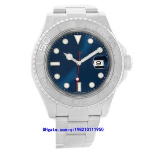 9 estilo 01 RELÓGIOS NUNCA VESTIDO Platina Azul Disque 40mm 116622 116621 16623 68628 69628 RELÓGIO CAIXA homem relógio de pulso