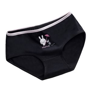 Plus Size Panties Women Underwear Cotton Briefs Comfortable Shorts Printed Rabbit Underpants Girls Panty Ladies