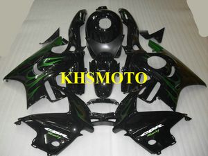 Custom Motorcycle Fouring Kit dla Honda CBR600F3 97 98 CBR600 F3 1997 1998 ABS Green Flames Set + Gifts HQ20