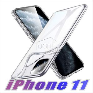 2020 para o iPhone SE 11 PRO X XS XR MAX 8 7 Gel caso de cristal ultra fino transparente macio TPU Limpar Capa Samsung S20 plus ultra