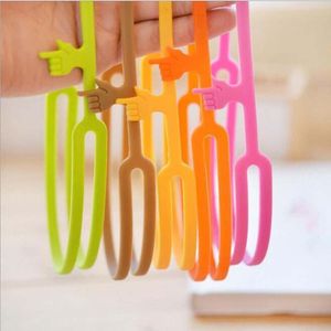 Silicone Finger Pointing Bookmark Book Mark Office Supply Funny Gift 120pcs