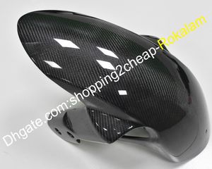 Carbon Fiber Pára-choque dianteiro Guarda-lamas Para Suzuki GSXR1000 K5 K7 2005-2008 / GSXR600 GSXR750 K6 K8 2006-2010 carenagem Parts