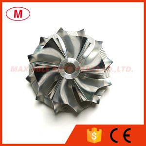 TB2514 445347-0018 40.31 / 54.39mm 6 + 6 Bıçakları Yüksek Performanslı Turbo Freze / Kütük Kompresör Tekerlek M51D 465555-0002 / 0003 Turboşarj