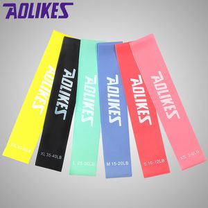 Women's Moulding Body Yoga Resistance Bands Assist Rubber Gum for Fitness Equipment Exercise Band Workout Pull Rope Stretch Cross Training