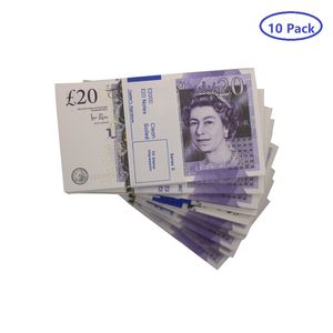 PROP Game Money Copy UK Pounds GBP 100 50 Note Extra Bank Strap - Film P241ZDA3U