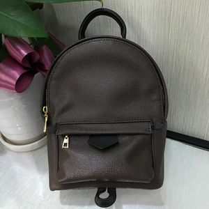 High quality luxury Genuine Leather palm springs backpack size MM 32cm moyen big oversize bags Rack sacks satchel travelling bag M44874