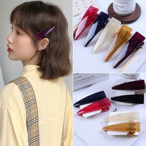Wholesale japanese clips resale online - Japanese Style Triangle Hairclip For Women Cute Barrettes Girls Hair Clips Hairpin BB Clip Hair Jewelry