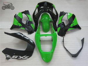 Anpassa eftermarknaden Fairings Kit för Kawasaki Ninja ZX-9R 2002 2003 Road Race Motorcykel Fairing Kits ZX9R 02 03 ZX 9R