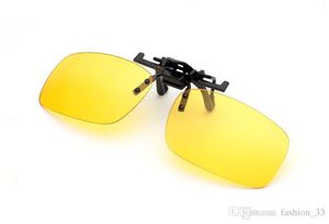 3 Farben Anti-Schwindel-High-Definition-Sonnenbrillen-Clip Sportfahren Nachtsichtobjektiv Anti-UV-Frauen/Männer Kurzsichtiger Glasclip YD0096