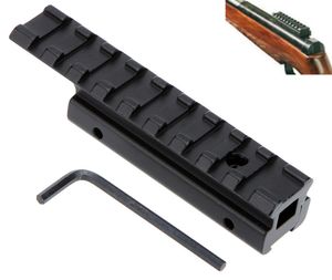 Tactical Dovetail Picatinny Weaver Riser Rail Adapter mm to mm Hunting Scope Mount