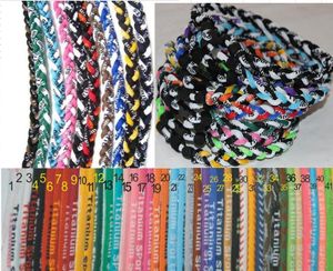 Free shipping Original men kids boys titanium braided 3 ropes tornado necklaces for SPORTS football baseball softball girls mom FAST DHL