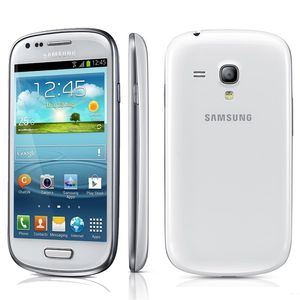 Recondicionado Samsung GALAXY SIII S3 Mini Android I8190 4.1 4 polegadas Smartphone 1600MP Câmera Dual Core Celular