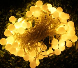 10m 80 LED String String Light Outdoor Fairy Lights Bulbs impermeabile per l'albero di Natale matrimonio casa decorazione interna batteria alimentato