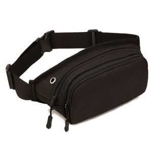 Uomo Impermeabile 1000D Nylon Sling Petto Borsa Fanny Pack Marsupio Hip Bum Cintura Cross Body Messenger Casual Borsa a tracolla Borsa