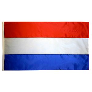 90x150cm NL NLD Holland Nederland Nederländerna flagga grossistfabrikspris 3x5ft