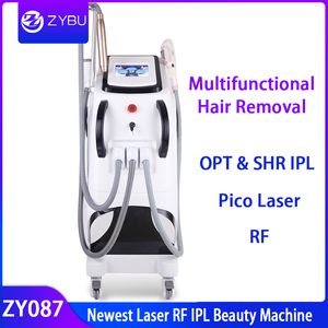 IPL Remoção de cabelo Pico a laser Tattoo Machine RF FACTO ELIGHT OPT OPT Beauty Salon Equipamento Multifuncional a laser IPL RF Remoção de cabelo Spa