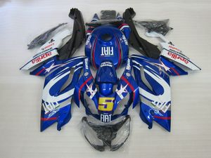 Spritzguss-Verkleidungsset für Aprilia RS125 06 07 08 09 10 11 RS 125 2006 2011 ABS Blau Weiß Verkleidungsset AA08