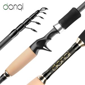 MAMBA CARBON Fiber Fishing Rod Telescopic spinning rods