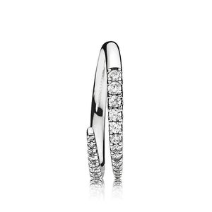 Großhandel - CZ-Diamant für Pandora-925-Sterlingsilber-Schmuck mit Originalverpackung, hochwertiger wilder Damenring