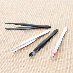 Beauty Tools Eyebrow Clip Hair Tweezers Stainless Steel