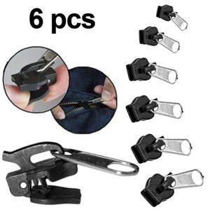 6Pcs Lot Universal Fix A Zipper Zip Slider Rescue Instant Repair Kit Replacement DIY Apparel Bag necessary accessory