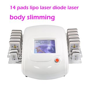 Lazer Lipo Lipoliz Güzellik Makinesi Zayıflama Selülit Temizleme Yağ Yakma Azaltma 650nm 980nm diyot lazer Zayıflama Spa Salon ev kullanımı