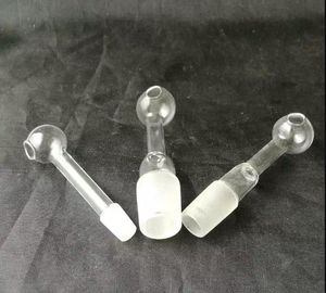 Wholesale water pot glass for sale - Group buy Classic short straight burning pot Glass Bongs Accessories Glass Water Pipe Smoking