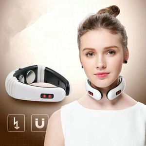 Electric Pulse Back Neck Massager Pain Relief Tool Health Care Relaxation Multifunctional Back Neck Massager RRA1163