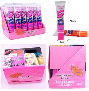 Wow Easy Peel Off Lipgloss-Balsammaske, wasserfest, langlebig, matte Tönung, Lippenstift, Tattoo, Lipgloss, Make-up, Kosmetik, Geschenk