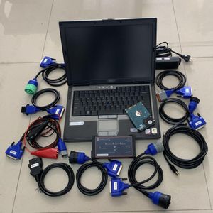 Tung lastbil diagnostiskt verktyg dpa5 dpa 5 dearborn protokolladapter ingen bluetooth USB -länk bärbar dator d630 med hdd full set reparation skanner