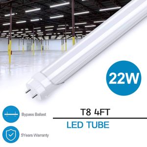 T8 LED-ljus 4 Feets 120cm 22W 20W 18W LED-rörlampa Hög lumen med CE och RoHS-kvalitet